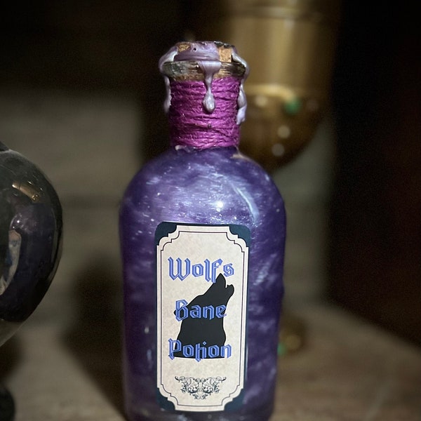 Wolf's Bane Elixir Potion Magic Wizard Werewolf