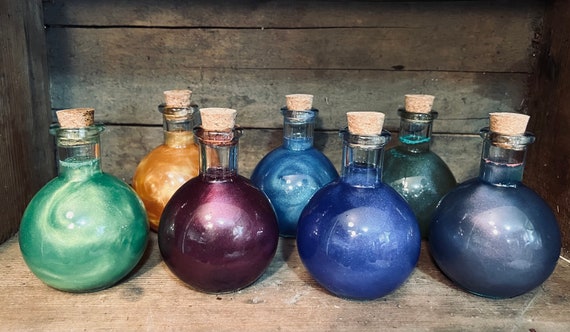 Créez une bouteille de potion magique à changement de couleur pour