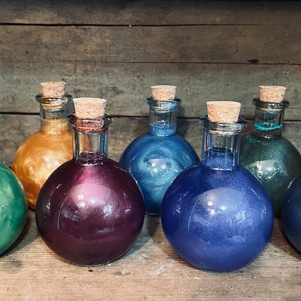 Create A Color Changing Magic Potion Phial Bottle For Props, Cosplay, Display, Decor, Renaissance Faire, Alchemy, Prop, Costume, Role Play