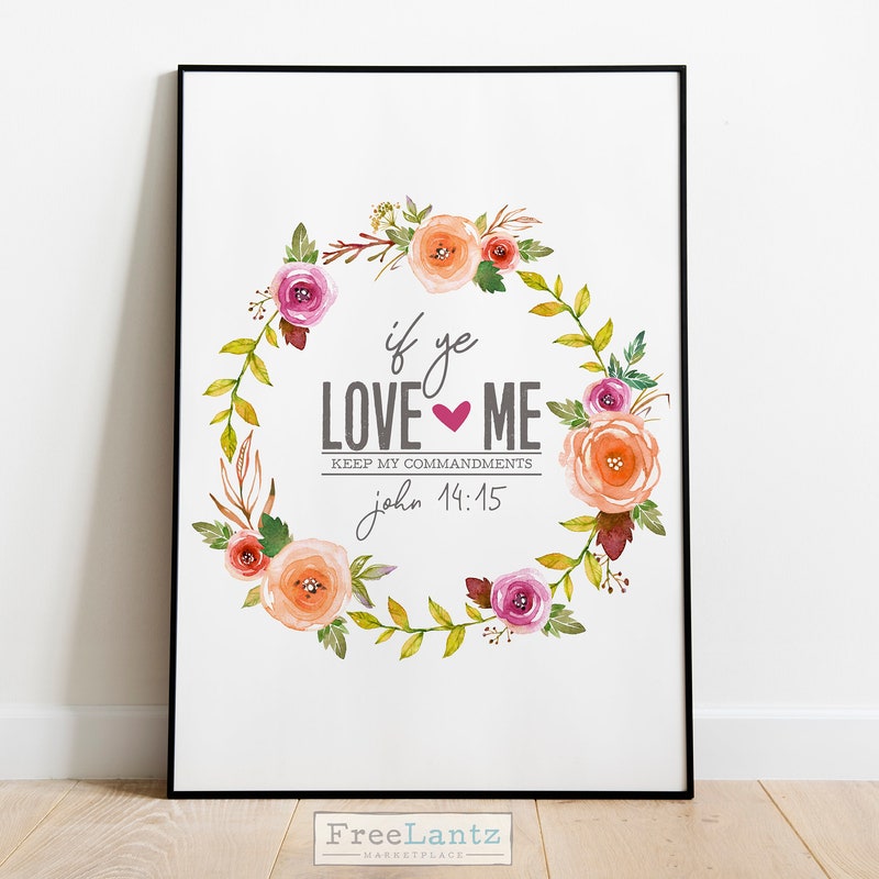 Keep My Commandments - Etsy