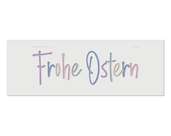 Happy Easter stencil | Easter stencil for your Easter decorations | Modern Happy Easter lettering | Stencil as a craft template for Easter