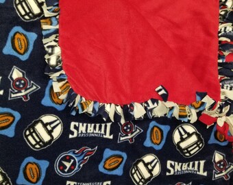 Tennessee Titans Fleece Tie Blanket