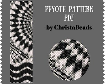 peyote-bracelet-pattern-black-and-white-geometric-design-etsy
