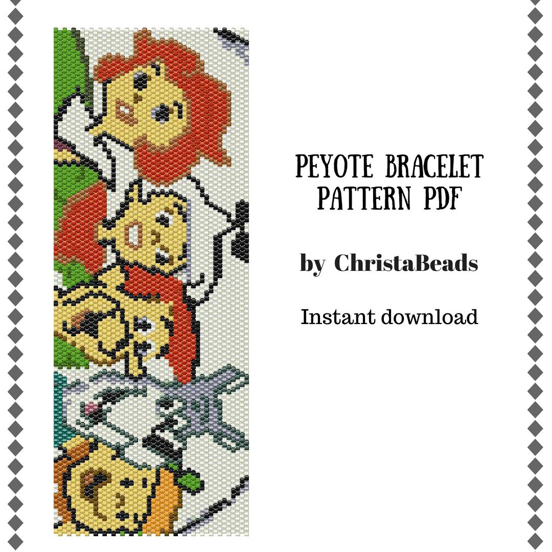 Peyote Bracelet Pattern New Decorating Peyote Bracelet Pattern New Decorating