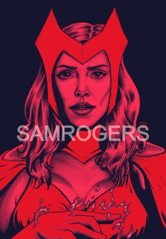 marvel comic icons on X: wanda maximoff - scarlet witch   / X