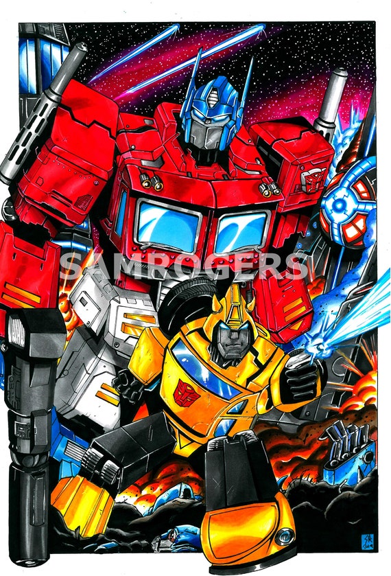 Transformers Optimus Prime and Bumblebee A4 Poster Movie - Etsy Transformers Optimus Prime and Bumblebee A4 Poster Movie - Etsy