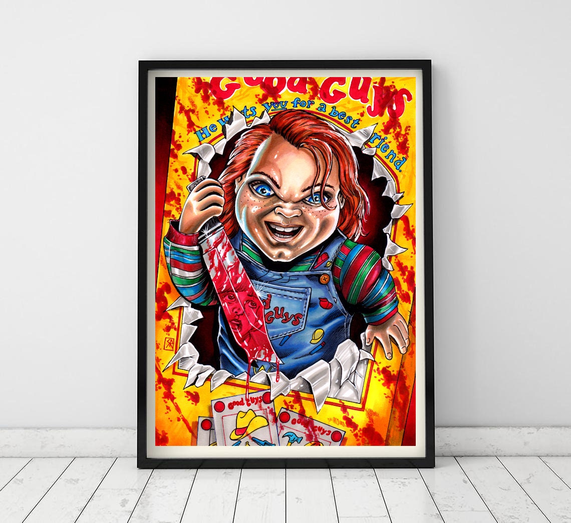 Discover Chucky Child's Play Poster