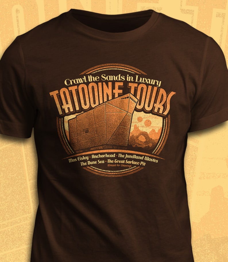 Tatooine Tours Star Wars T Shirt Men S Unisex Etsy Espana