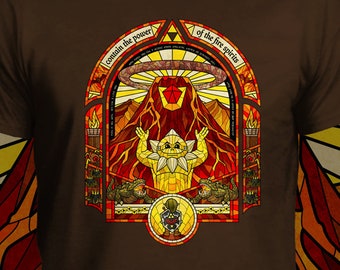 Death Mountain Ruby - The Legend of Zelda T-Shirt - Men's / Unisex & Women's Fit