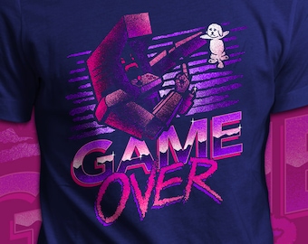 Game Over - Kung Fury T-Shirt - Men's / Unisex & Women's Fit
