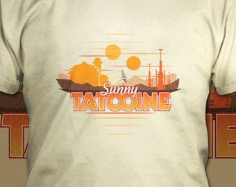 Sunny Tatooine - Star Wars T-Shirt - Men's / Unisex & Women's Fit