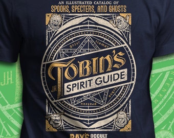 Tobin's Spirit Guide - Ghostbusters T-Shirt - Men's / Unisex & Women's Fit