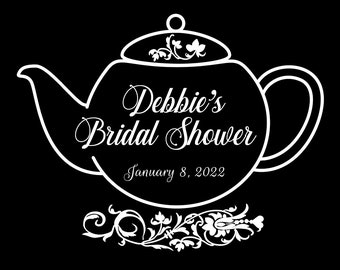 Custom Names Birthday, Tea Party, or Wedding Logo for Gobo Light Projection, Invites, or Sign Design