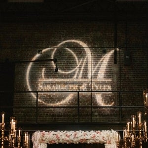 Custom Names Bride and Groom Wedding Logo Initials Gobo Light Projection, Logo, or Sign Design