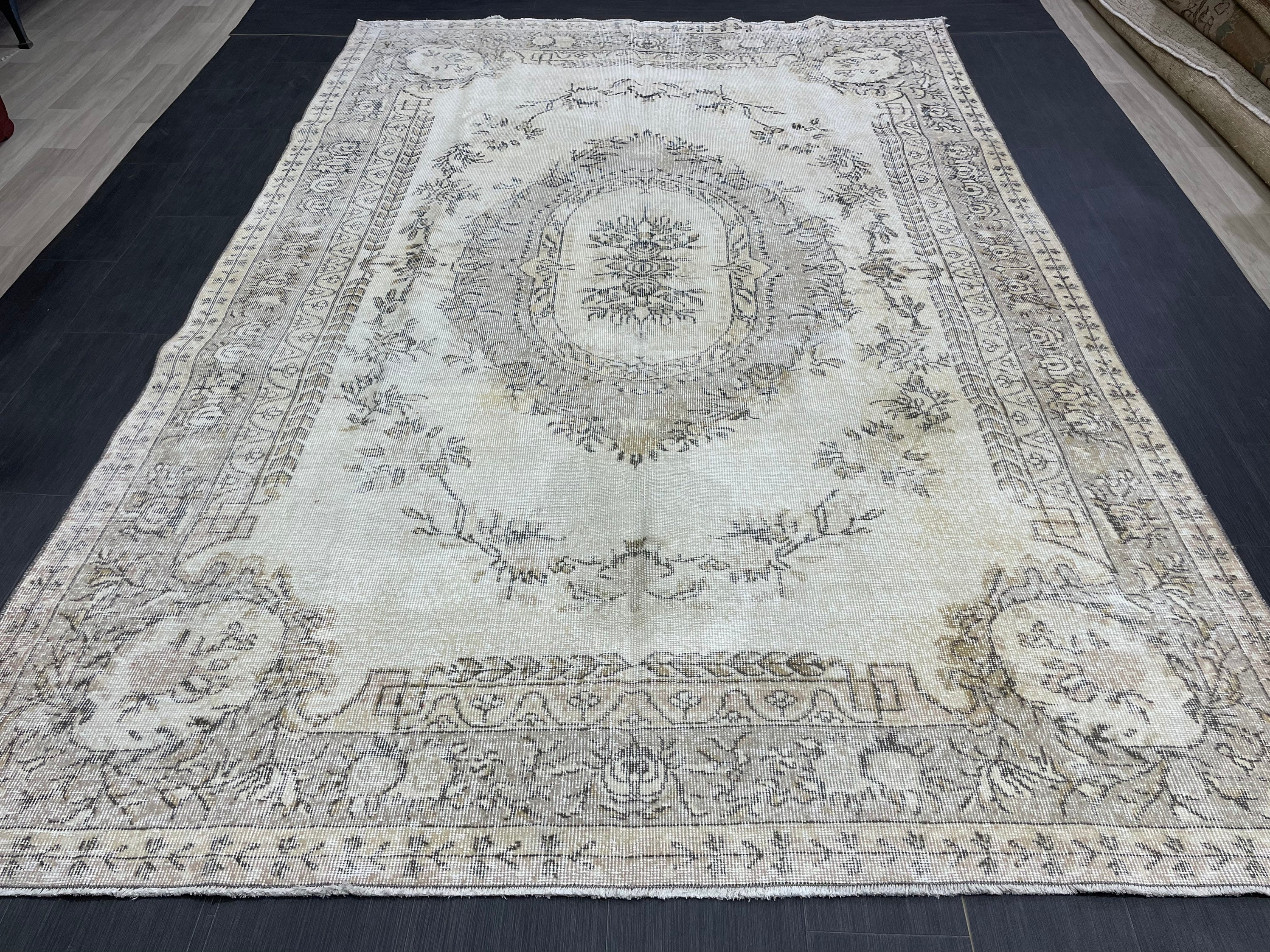116×212\" Feel nature”ViNTAGE TURKiSH RUG 116×212