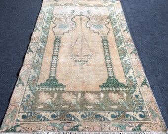 Rugs, Hand Made Rug, Oushak Rug, Rustic Rug, Bohemian Rug, Rug Runner, Turkish Rug, Farmhouse Rug, Vintage Rug, Wool rug