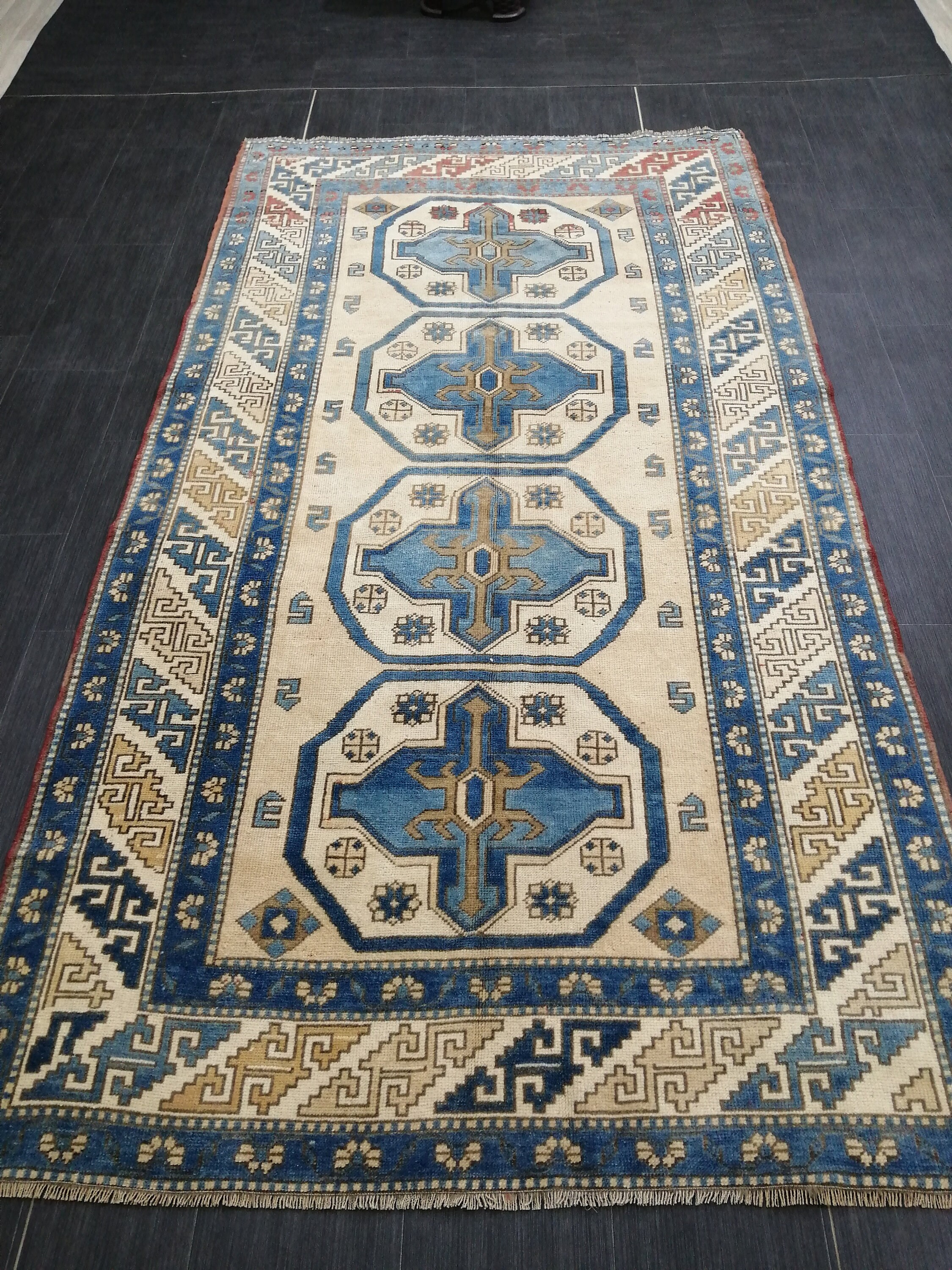 acohug＊ Oushak rug メダリオン　トルコラグ　86×58 acohug＊ Oushak rug メダリオン トルコラグ 86×58 acohug