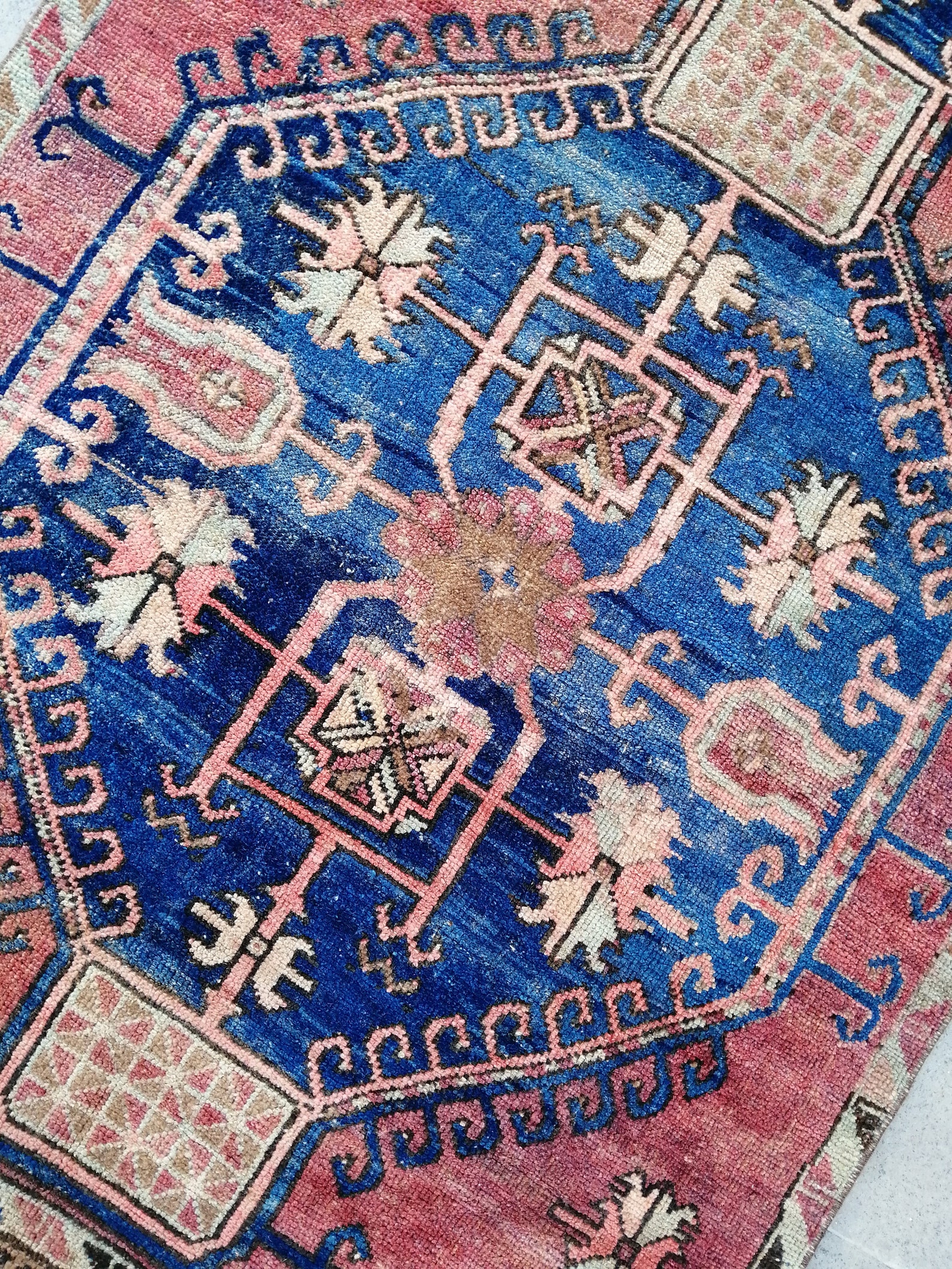 Turkish Runner Rug 3.5 x 12.3 Vintage Runner Rug Hallway Etsy