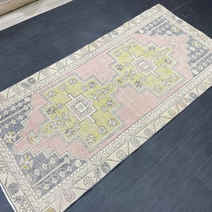 Vintage Teppich 4 x 8,7 TÜRKISCHEr Teppich Orientalischer Teppich Vintage Oushak Teppich Vintage Perserwolle Teppich Handgemachte Teppiche Vintage Türkischer Teppich Reduzierte Teppiche