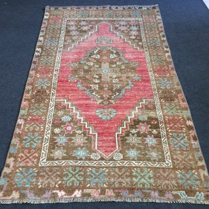 OUSHAK RUG Rosa TURCO Oushak Rug Oushak Runner Rug Vintage Runner Rug Oushak Rug Rug Rugs Vintage Turco Rug