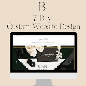 7-Day Custom Website Design | Web Design in One Week | Web Design in a week | Small Business Website | Web Designer