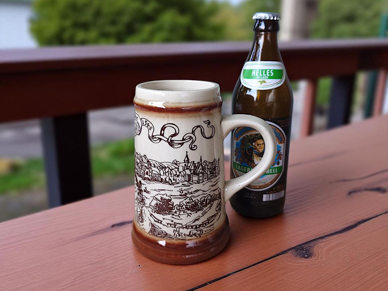 Frankfurt beer stein - Etsy 日本