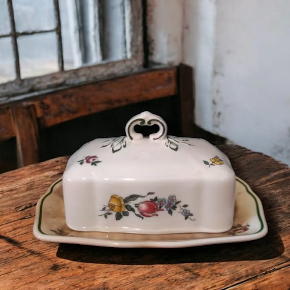 Villeroy and Boch V&B Design ALT STRAßBURG Small Butter Dish Villeroy and Boch V&B Design ALT STRAßBURG Small Butter Dish