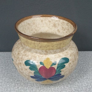 Villeroy and Boch V&B Kirmes Vase Pot Vessel Ceramic Farmhouse Decor Antique