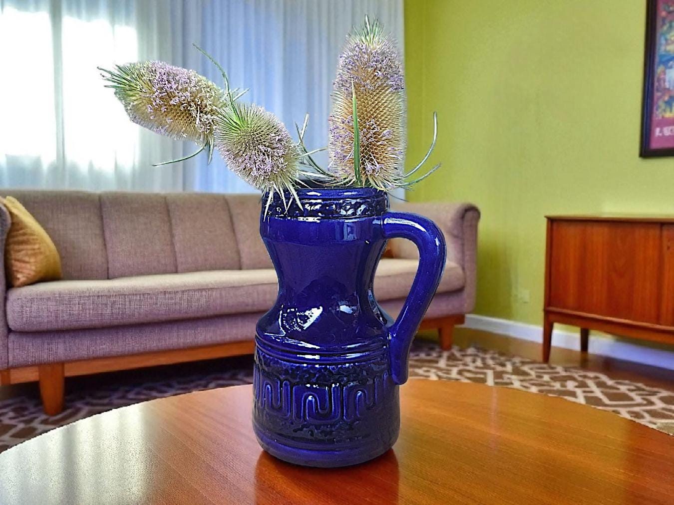 東ドイツ Gräfenrodaのジャグ花瓶】ミッドセンチュリー 369 東ドイツ