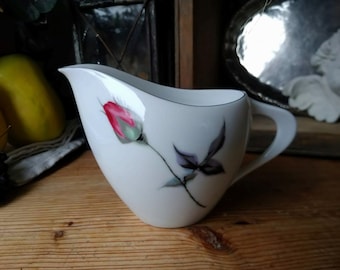Sango tea rose cream jug vintage jug with rose decoration shabby chic