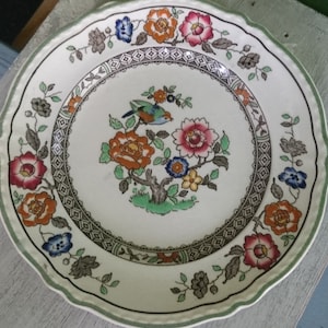 Villeroy and Boch V+B old design NANKING flat small plate 15 cm ceramic side plate bread plate