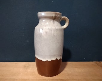 Vintage Kleine Vase aus Keramik Tischvase handgetöpfert Shabby Chic Landhaus mediterran