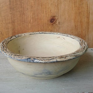 Vintage wooden plate Shabby Chic decoration Plate or bowl made of wood Country house decoration