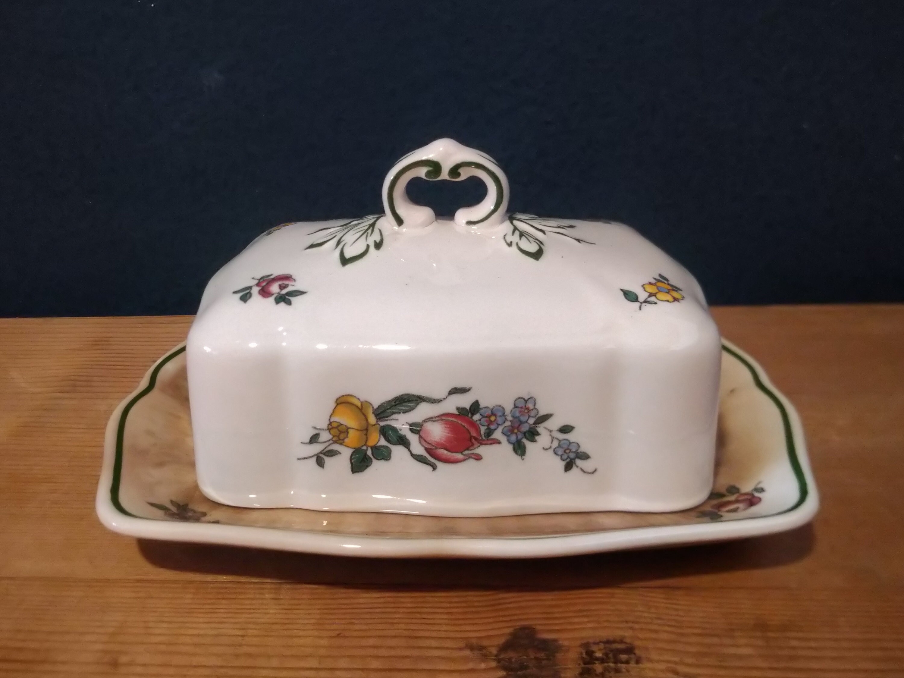 Villeroy and Boch V&B Design ALT STRAßBURG Small Butter Dish Villeroy and Boch V&B Design ALT STRAßBURG Small Butter Dish