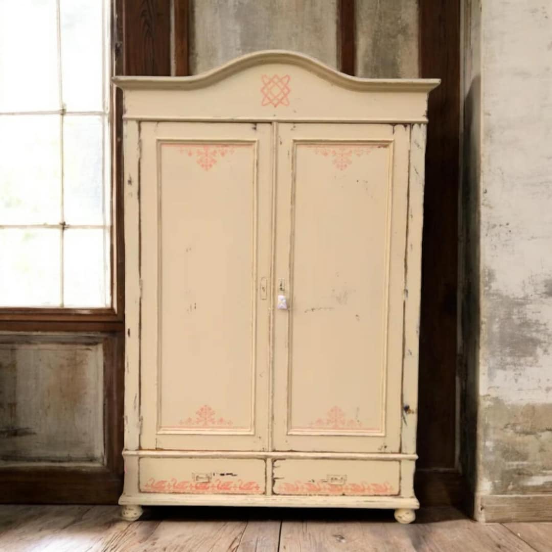 Shabby Chic Kleiderschrank Vintage