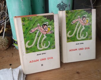 Jean Effel Adam Und Eva Eulenspiegel Verlag 1968 DDR Bücher 1.Ausgabe