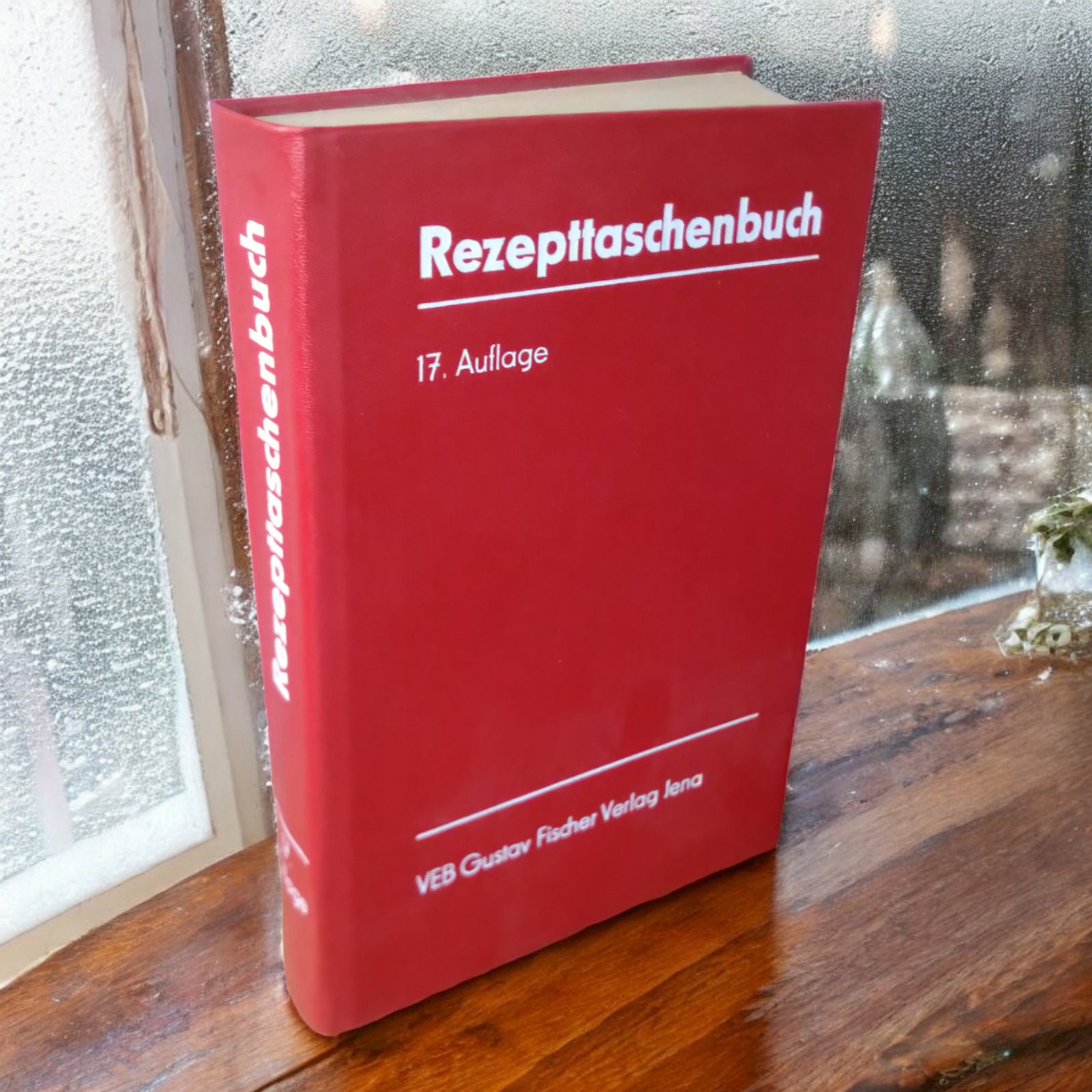 Recipe pocket book 17th edition veb Gustav Fischer Verlag Jena 1987