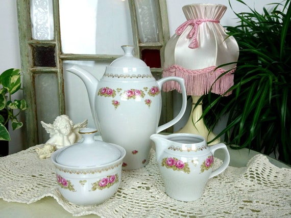 Ilmenau Count of Henneberg Porcelain Bendor Hand Painting Geiersthal 1940s