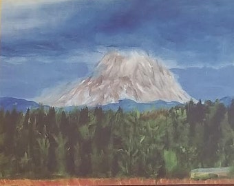 Mount Rainier (Seattle, Washington) Notecards