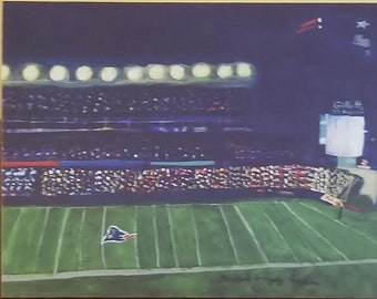 Gillette Stadium of New England Patriots (Foxboro, MA) Notecards