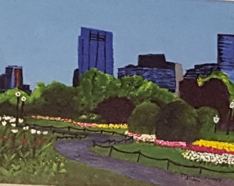 Boston Public Garden (Boston, MA) Notecards
