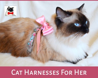 luxury cat harness