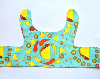 Cat harness / Taco cat, dog walking jacket / Cute walking costume for pet cat / Walking jacket harness for cat/ tacos, peppers