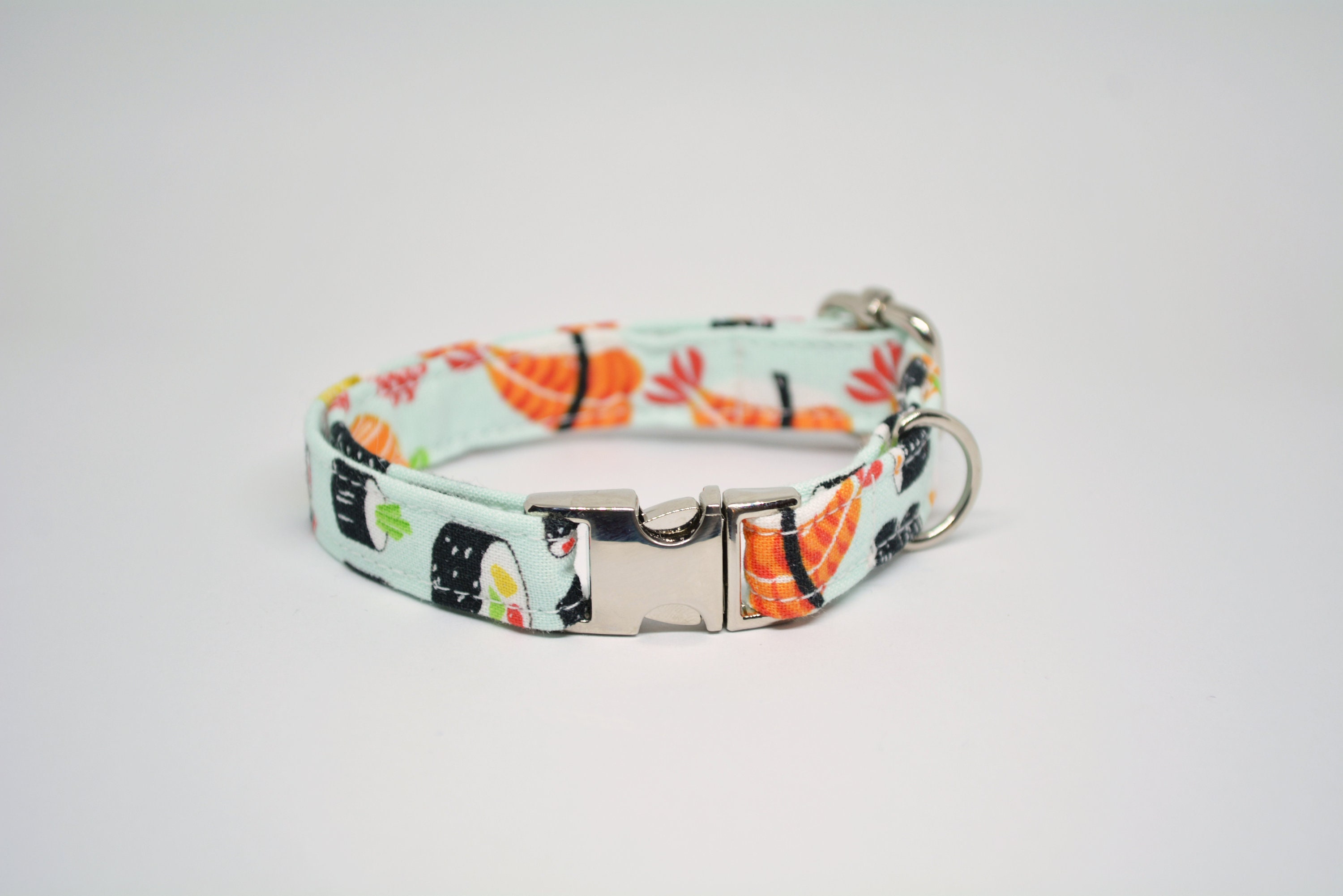 Collar 'Sushi Sashimi' (non breakaway) / cat collar ...