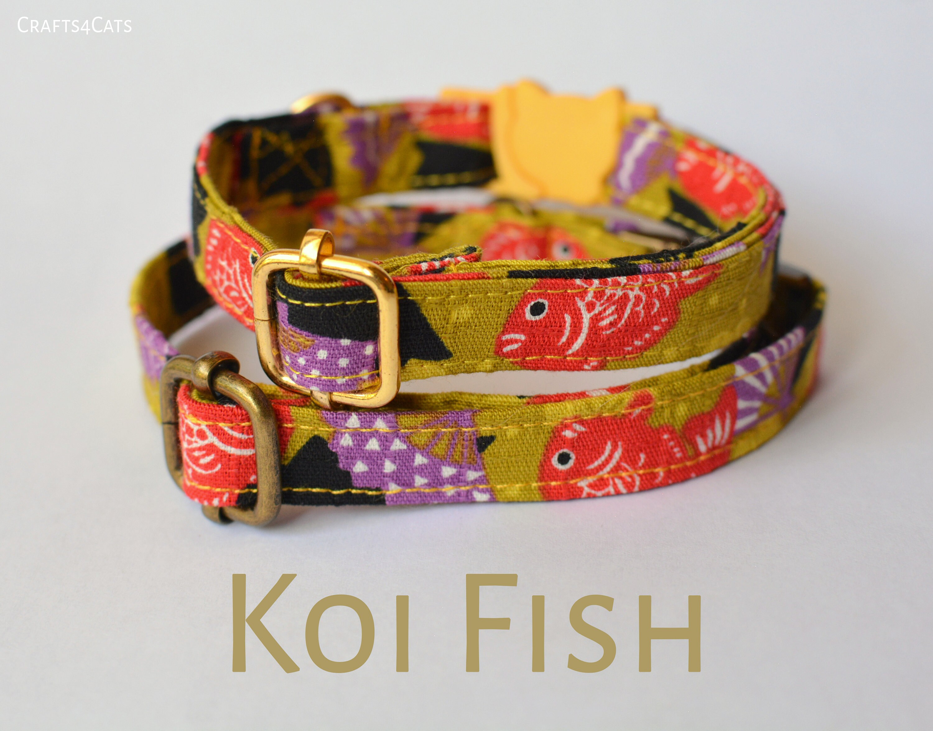 fish cat collar