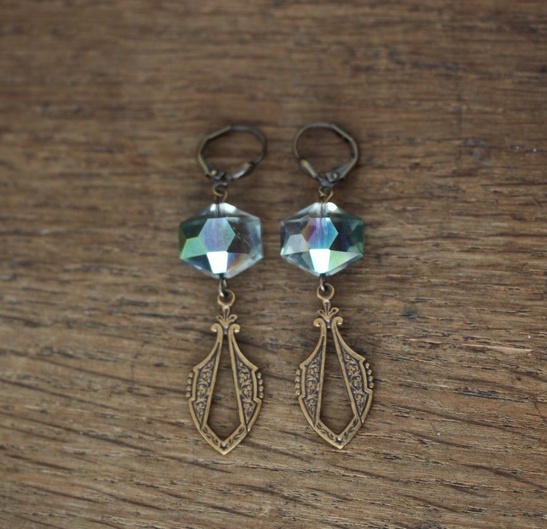 Earrings /ANASTASIA/with crystal immagine 1