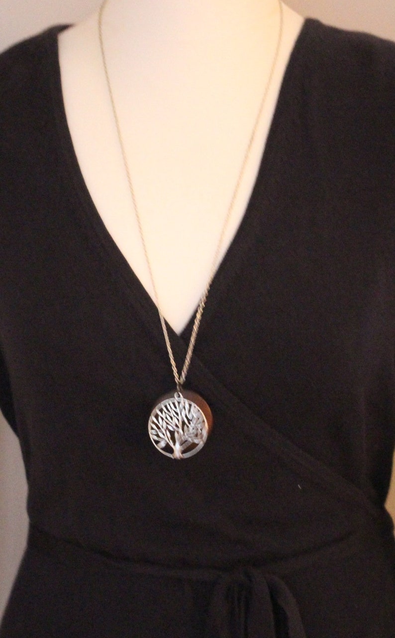 Necklace / OLIVE GROVE / Tree of Life silver image 3