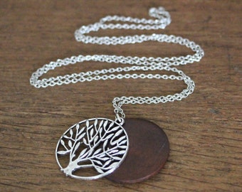 Necklace / OLIVE GROVE / Tree of Life silver