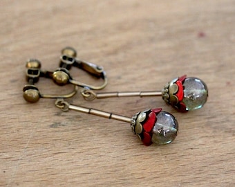 E U P H O R I A vintage clip on earrings