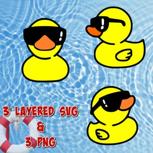 Tiny Ducks With Sunglasses Sticker for Sale by scarriebarrie